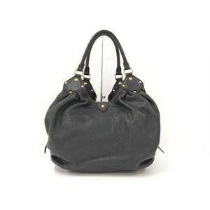 Louis Vuitton Handbag L Leather Mahina Leather Mahina Black